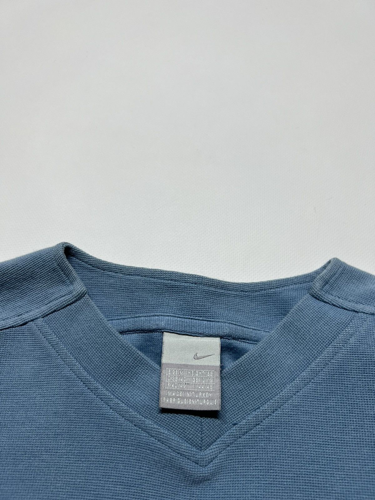 Vintage Vintage Y2k Nike 🩵 Center Mini Swoosh Long Sleeve 00’s Size M / US 6-8 / IT 42-44 - 8 Thumbnail