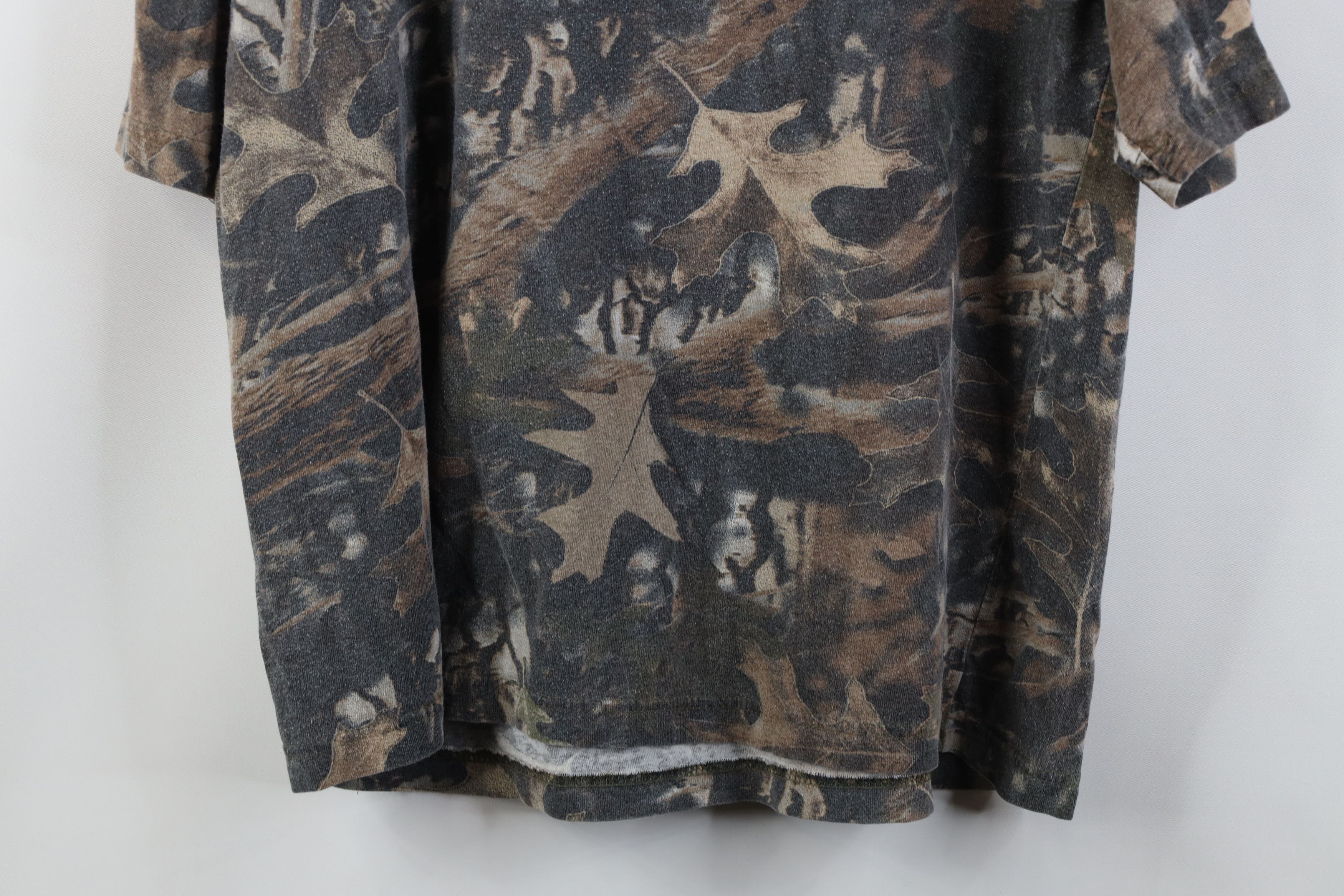 Vintage Vintage 90s Y2K Streetwear Camouflage Short Sleeve T-Shirt Size US M / EU 48-50 / 2 - 12 Thumbnail