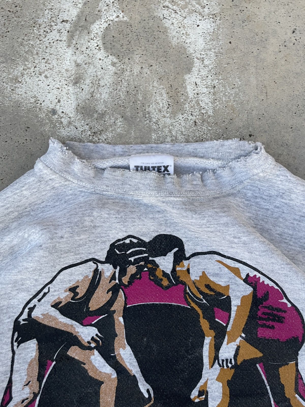NCAA × Tultex × Vintage Vintage Distressed NCAA Wrestling Championships Sweatshirt Size US M / EU 48-50 / 2 - 8 Thumbnail