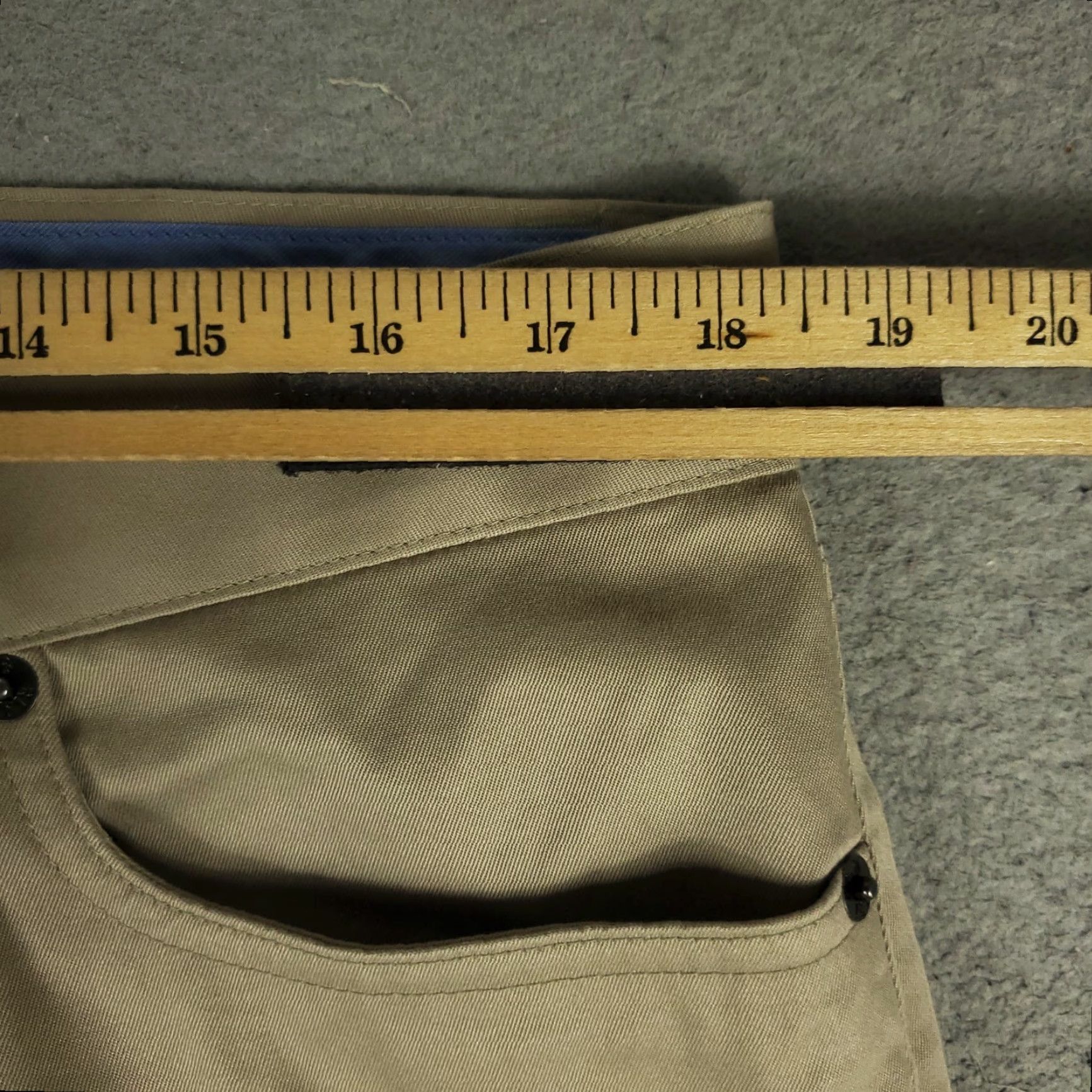 Brooks Brothers Brooks Brothers Jeans Mens 36x32 Beige 5-Pocket Straight Leg Denim Pants Size US 36 / EU 52 - 3 Thumbnail
