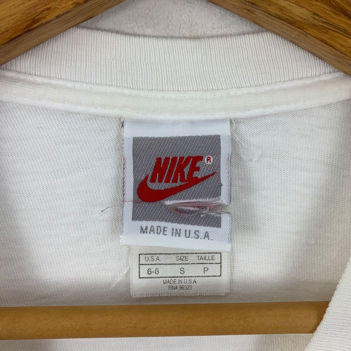 Nike × Vintage Vintage NIKE grey tag challange court tee Size US S / EU 44-46 / 1 - 3 Thumbnail