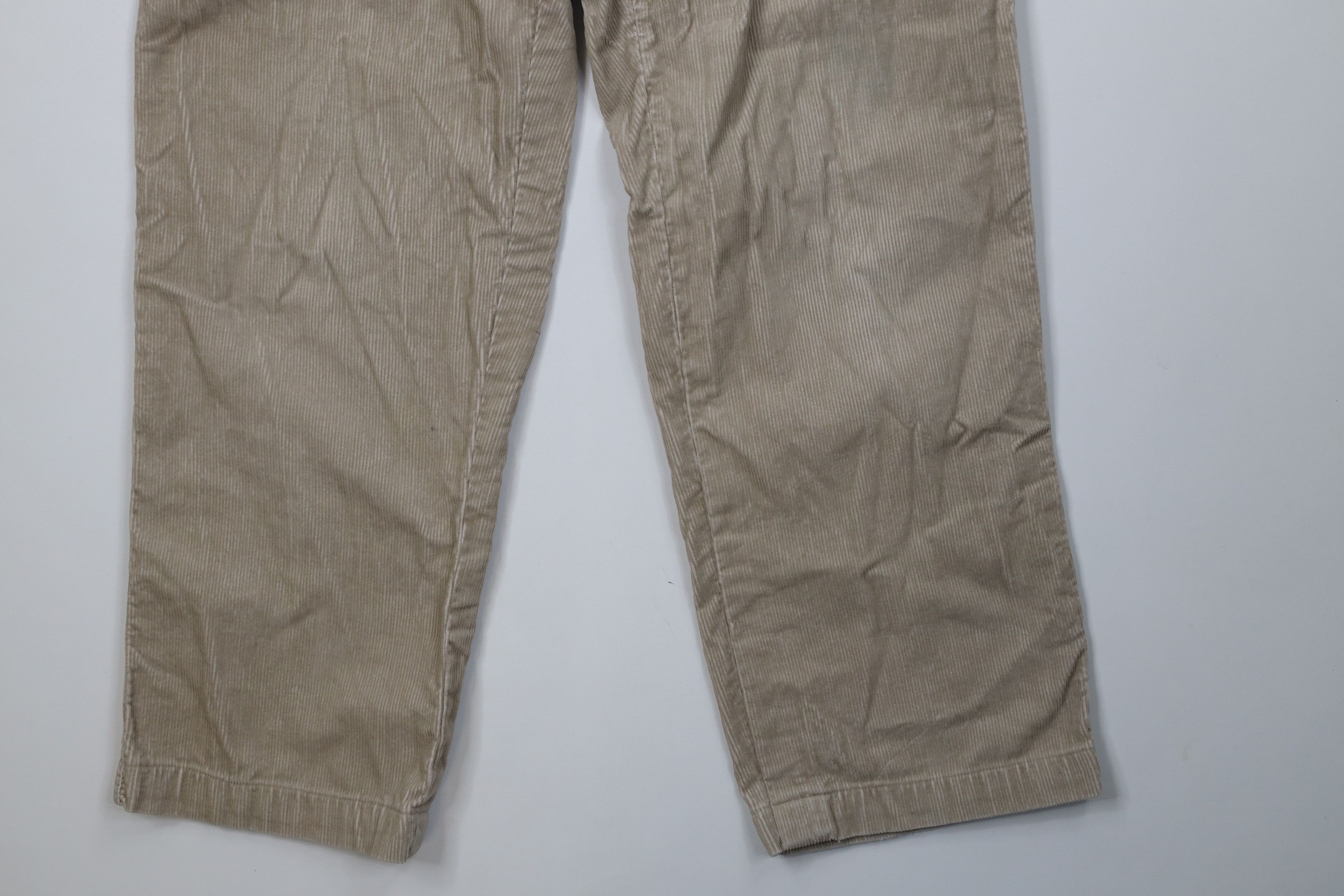 Gap Vintage 90s Y2K Gap Loose Fit Wide Leg Corduroy Chino Pants Size US 34 / EU 50 - 4 Thumbnail