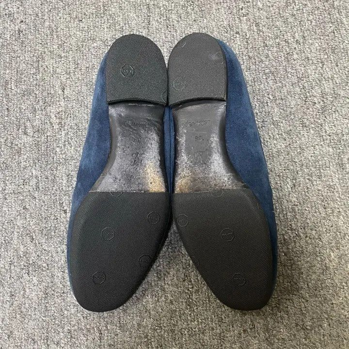 Louis Vuitton Louis Vuitton Blue Loafers for Women -2508 Size US 7 / IT 37 - 6 Thumbnail