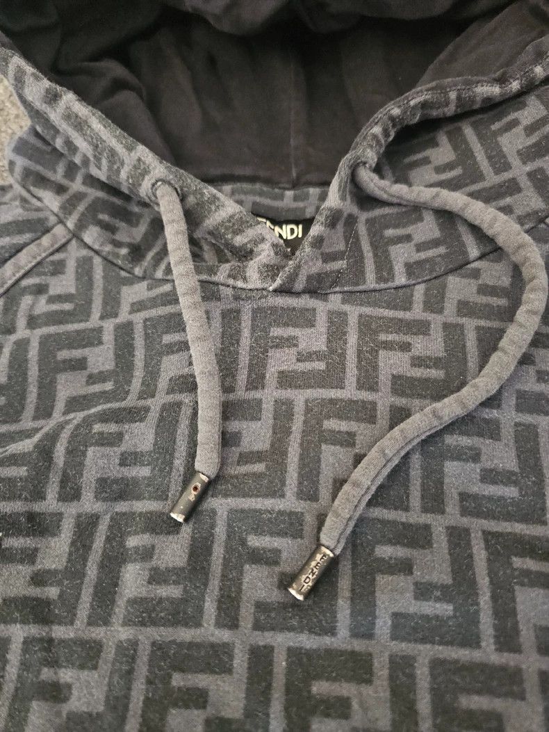 Fendi FENDI Double F hooded hoodie Size US L / EU 52-54 / 3 - 2 Thumbnail