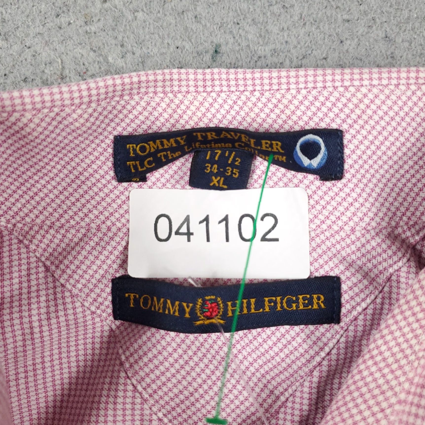 Tommy Hilfiger Tommy Hilfiger Shirt Mens XL Red Casual Button Up Long Sleeve Check Pattern Size US XL / EU 56 / 4 - 6 Thumbnail