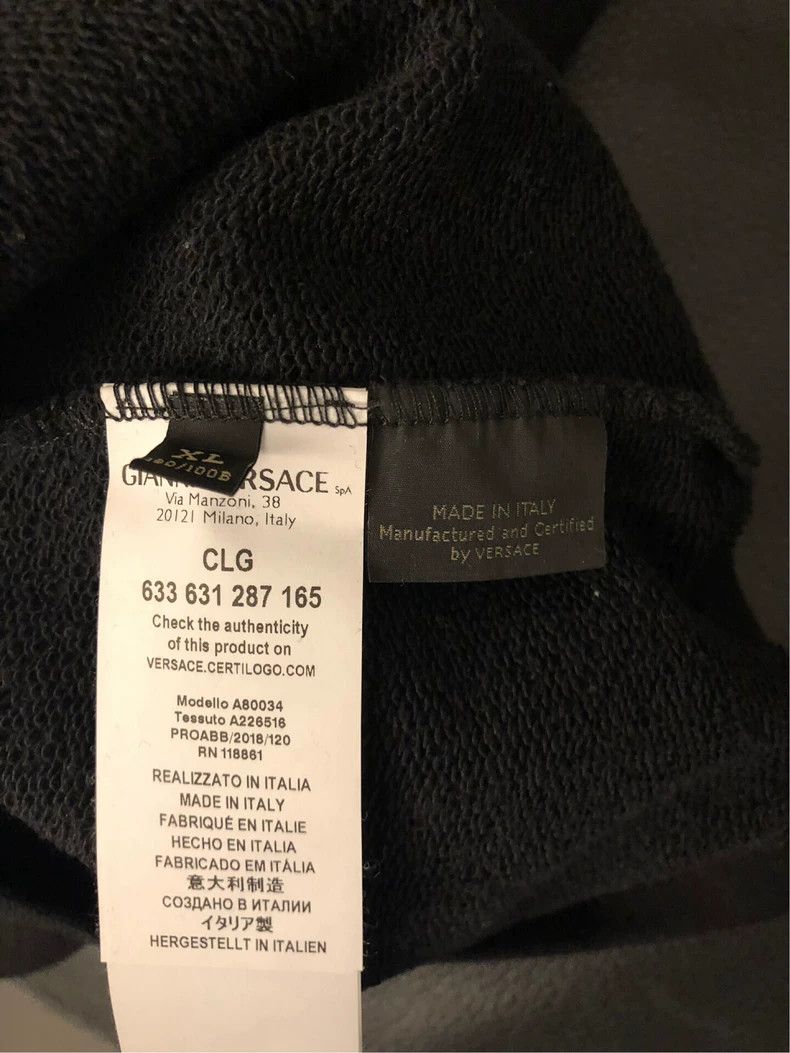 Versace Versace Baroque sweatshirt Size US XL / EU 56 / 4 - 5 Thumbnail