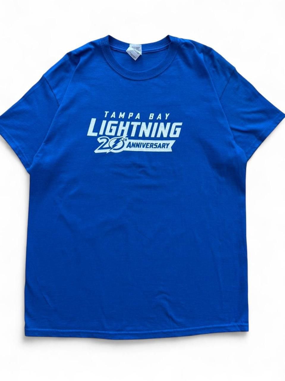 NHL Vintage Tampa Bay Lightning 20th Anniversary 2011-12 Season Size US L / EU 52-54 / 3 - 1 Thumbnail