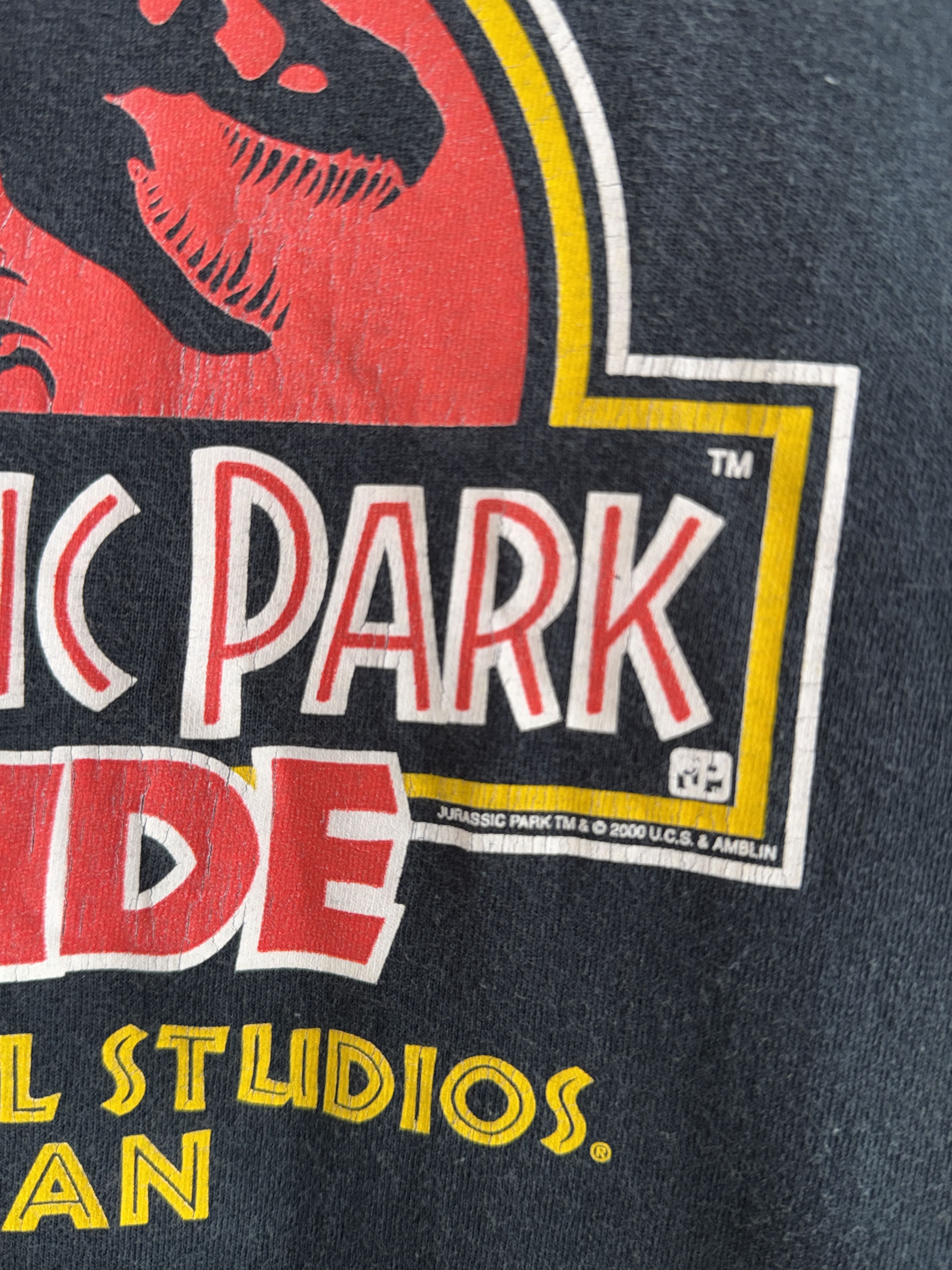 Universal Studios Jurassic Park I Survived The Ride 2000 T Shirt Size US L / EU 52-54 / 3 - 3 Thumbnail