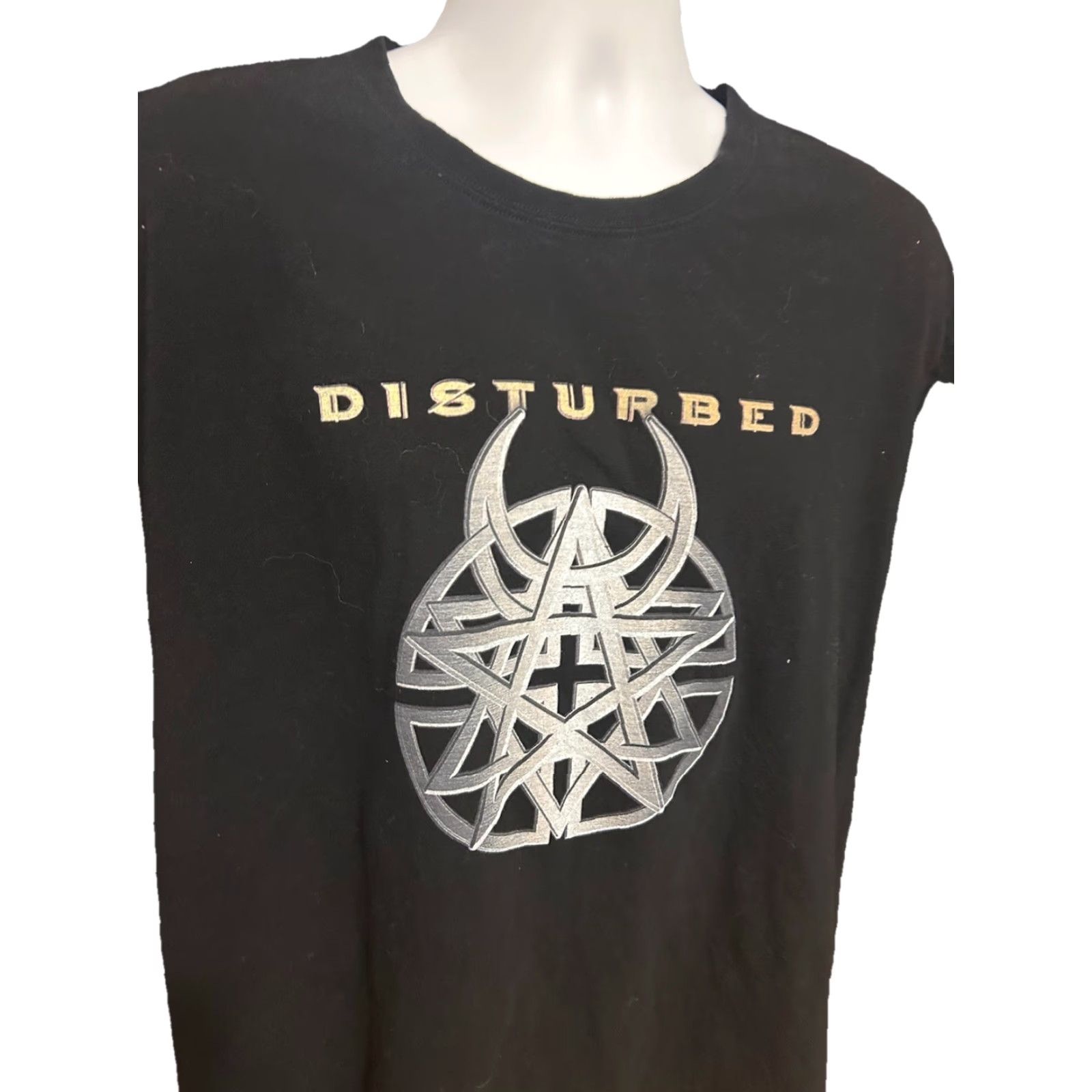 Vintage VINTAGE Disturbed Believe Album T Shirt Men XL Black Short Sleeve Heavy Metal Size US XL / EU 56 / 4 - 2 Thumbnail