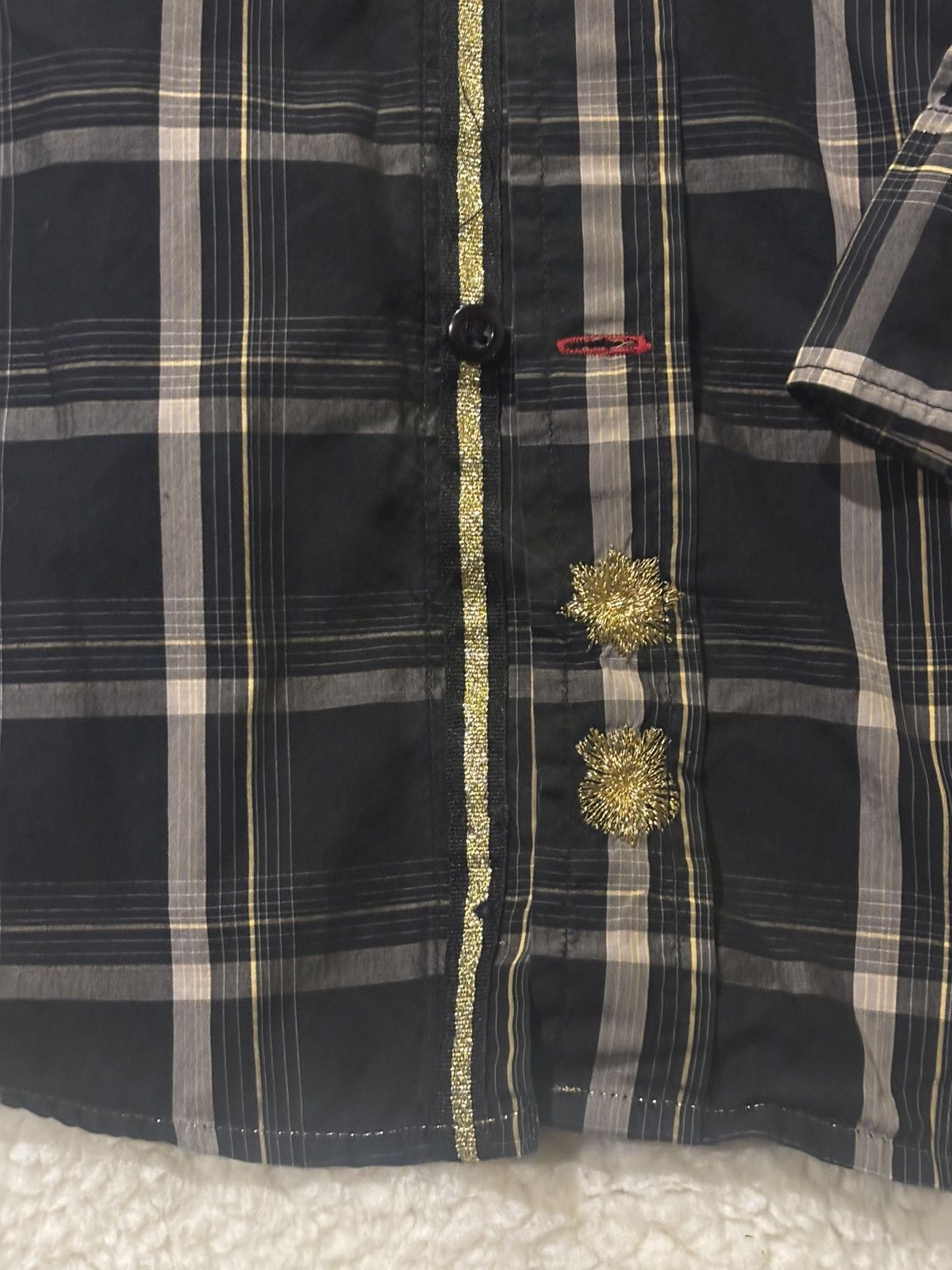 Guess Men’s black plaid shirt2233 Size US M / EU 48-50 / 2 - 7 Thumbnail
