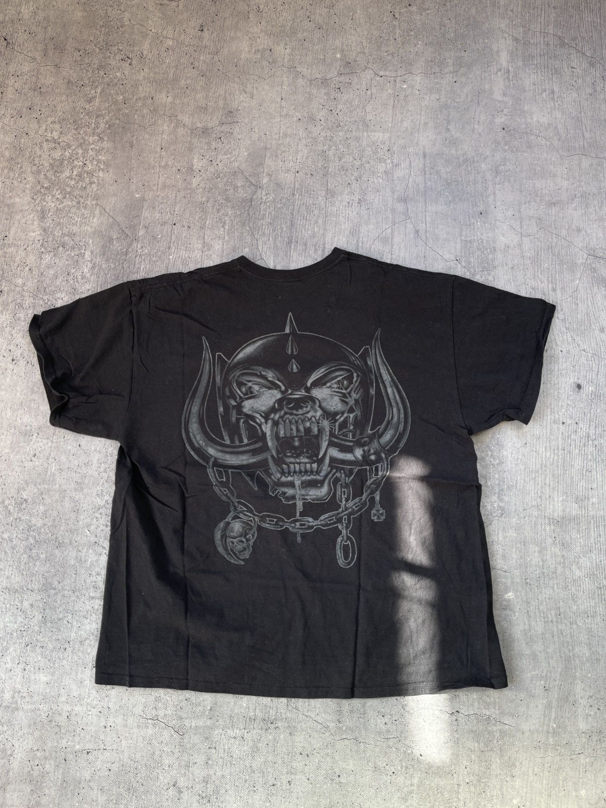 Band Tees × Vintage Vintage tee print Motorhead “Born to lose-live to win” 90s Size US L / EU 52-54 / 3 - 2 Thumbnail