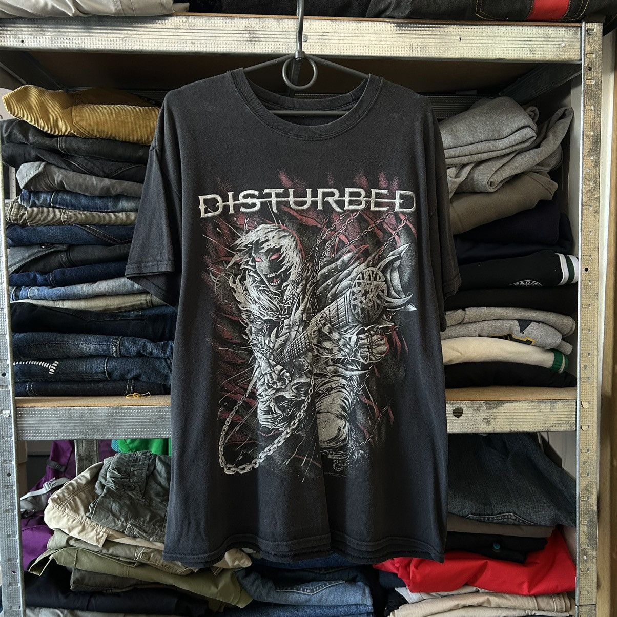 Band Tees Vintage Disturbed big logo 2000’s rock band tee size L Size US L / EU 52-54 / 3 - 1 Thumbnail