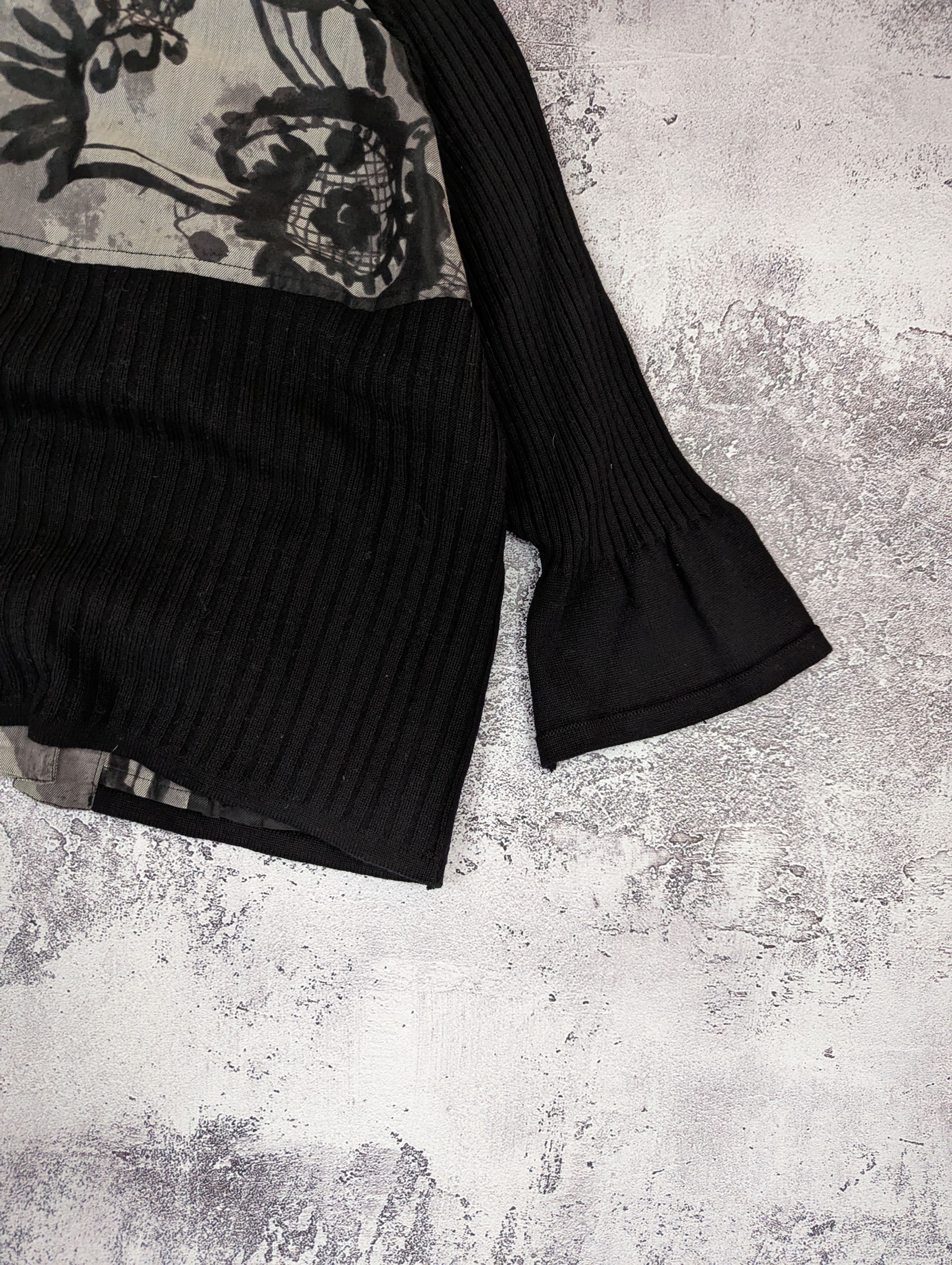 Vintage VTG Carla Du Nord Avant Garde Knit Cardigan 36 Size XS / US 0-2 / IT 36-38 - 15 Thumbnail