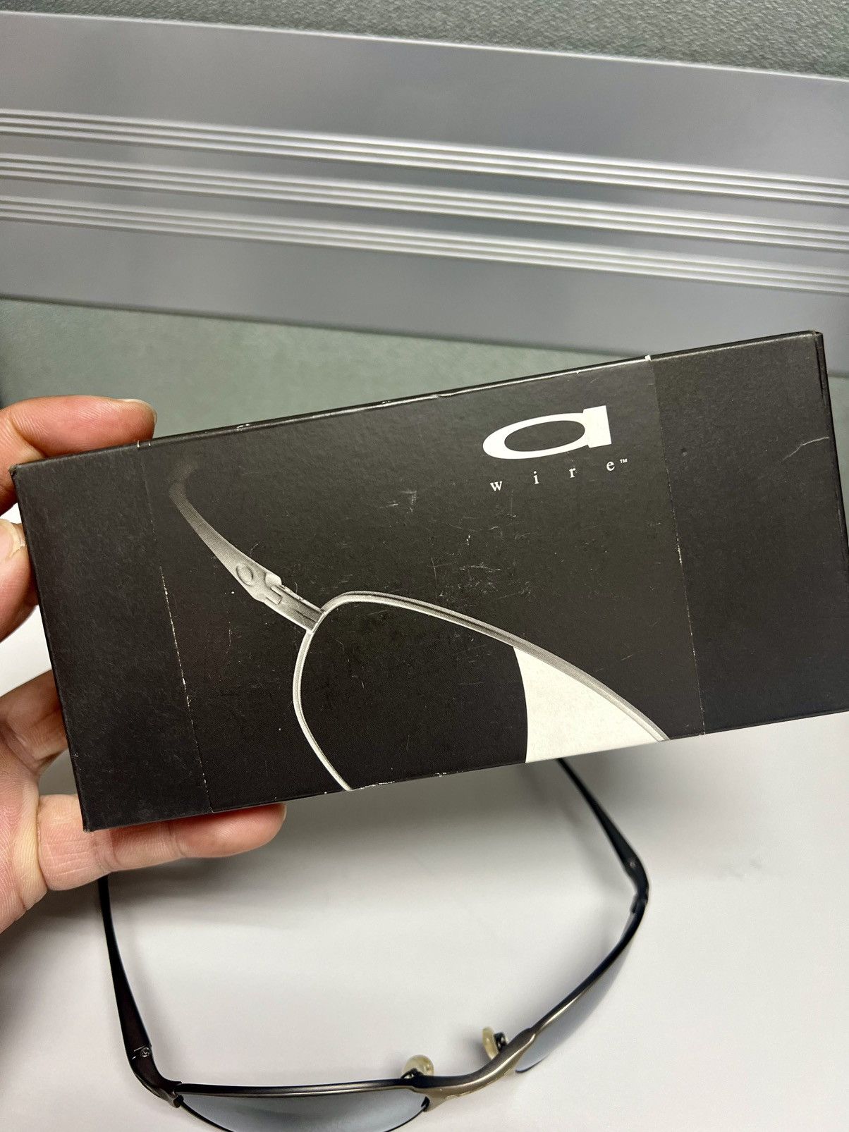 Oakley RARE 2000 Oakley a wire U.S Pattern Sunglasses Size ONE SIZE - 4 Thumbnail