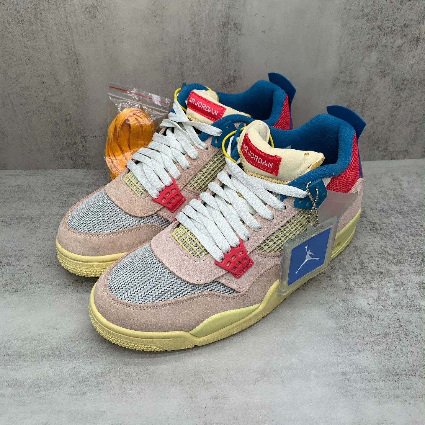 Nike Nike AJ4 Collab Blue Lowtop Sneakers 44 Men Size US 10.5 / EU 43-44 - 1 Thumbnail