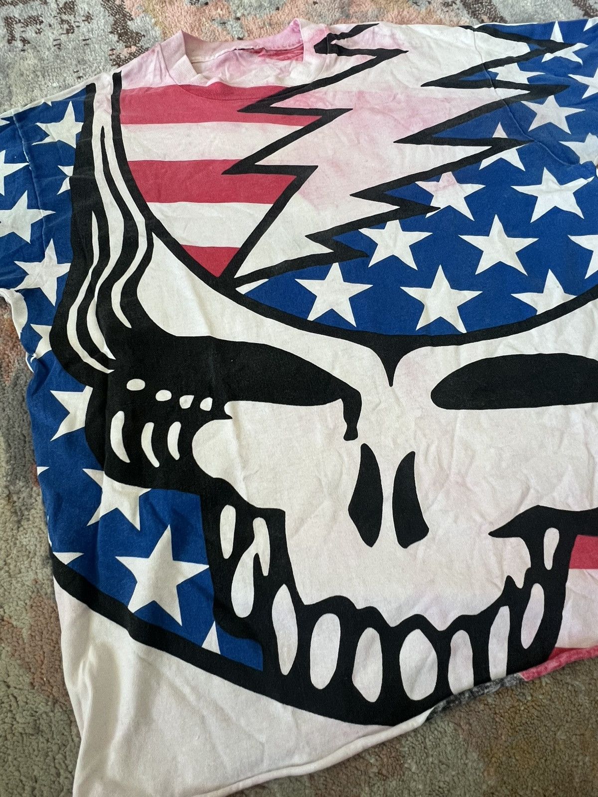 Grateful Dead × Liquid Blue Grateful Dead 1993 USA Skull Shirt Size US L / EU 52-54 / 3 - 2 Thumbnail