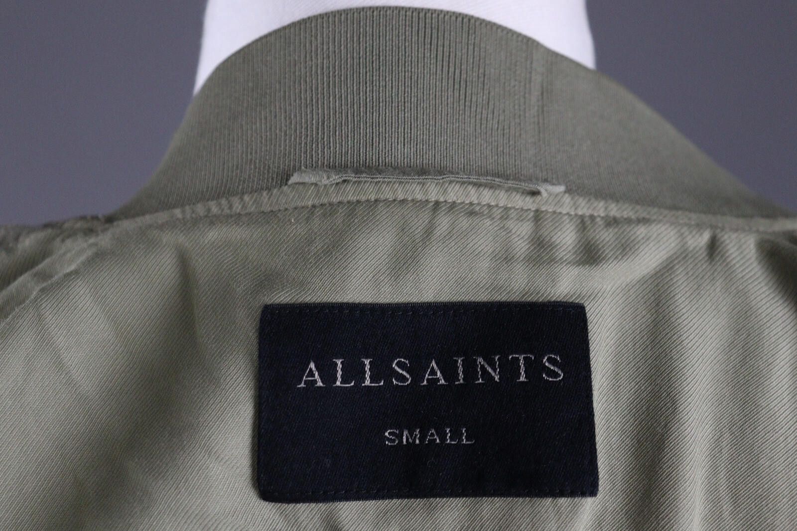 Allsaints AllSaints Gray Designed Tyne Angie Bomber Jacket Size S Size S / US 4 / IT 40 - 9 Thumbnail