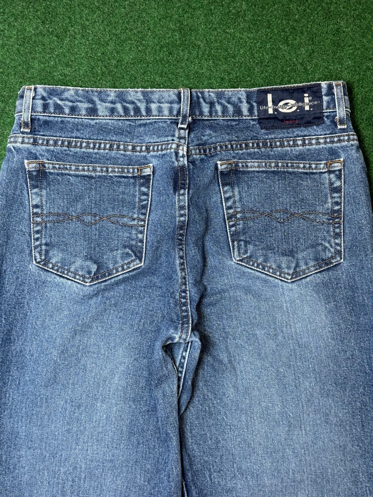 L.E.I. Vintage Y2K LEI Bootcut Flare Light Wash Regular Fit Jeans Size US 32 / EU 48 - 2 Thumbnail