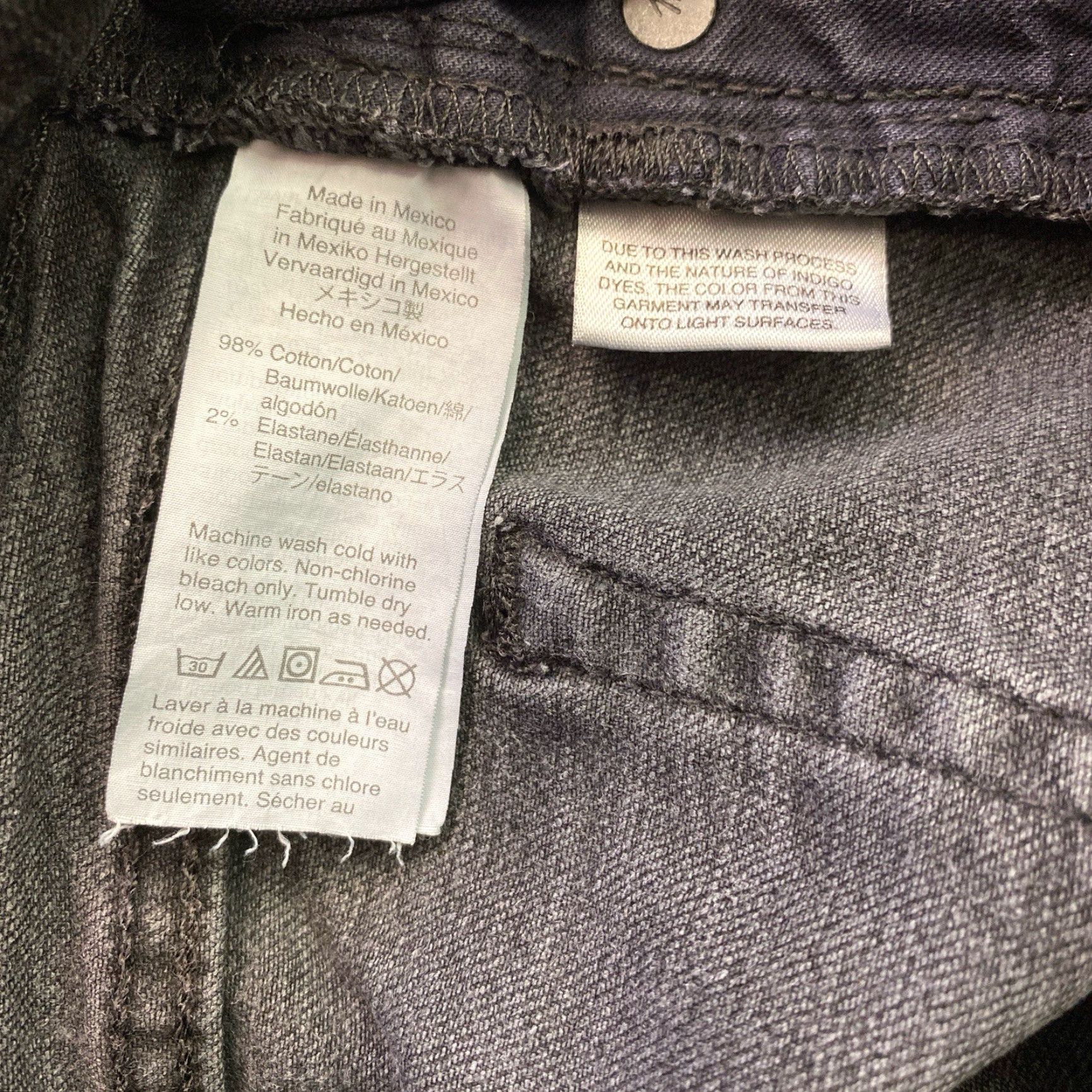 Madewell Madewell Men’s Black Skinny Jeans Jeans City Logo 31x28 33x30 Dark Wash Denim Men Size US 31 - 3 Thumbnail