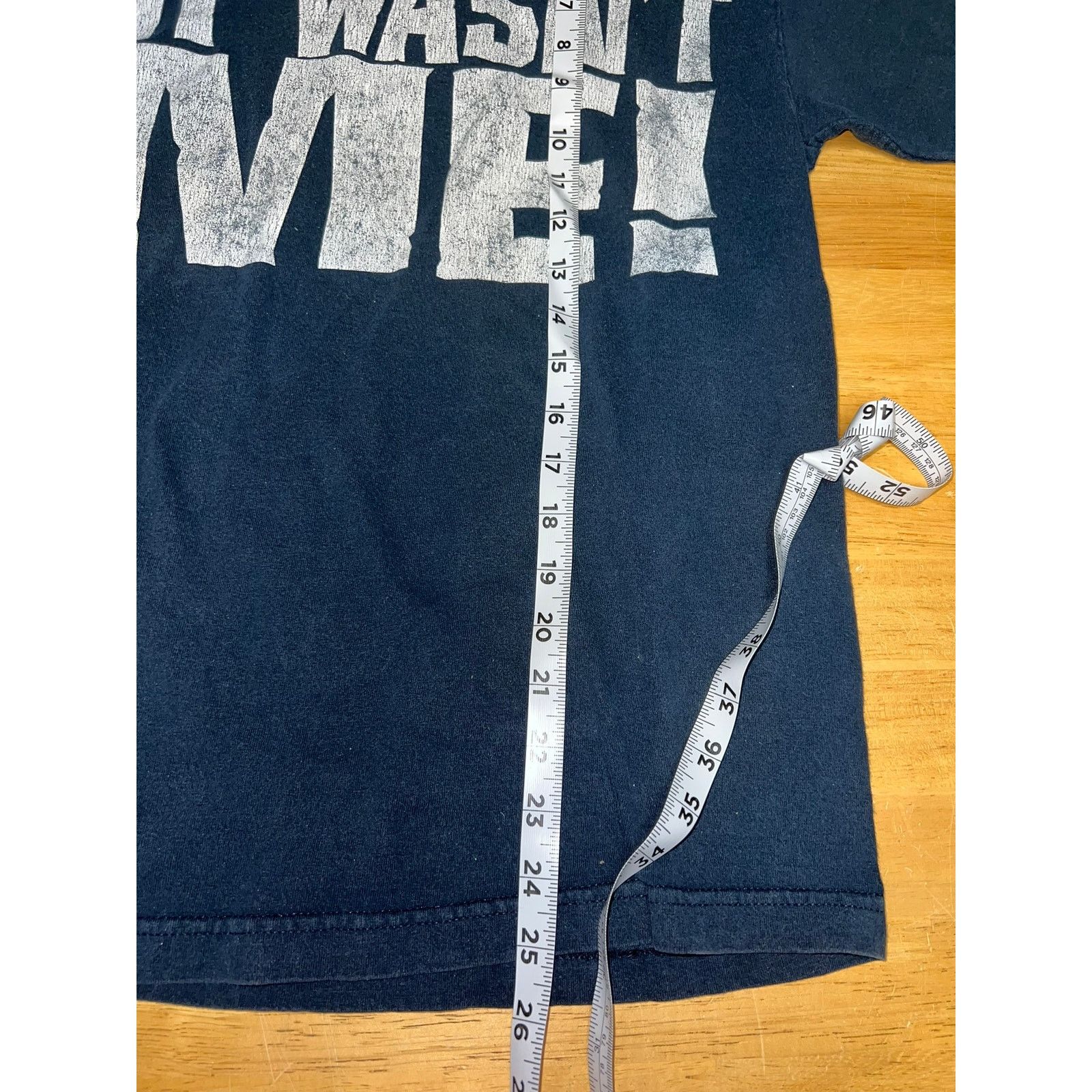 Disney Walt Disney World Shirt Lion King Pumba It Wasnt Me Blue Tee Size US S / EU 44-46 / 1 - 9 Thumbnail