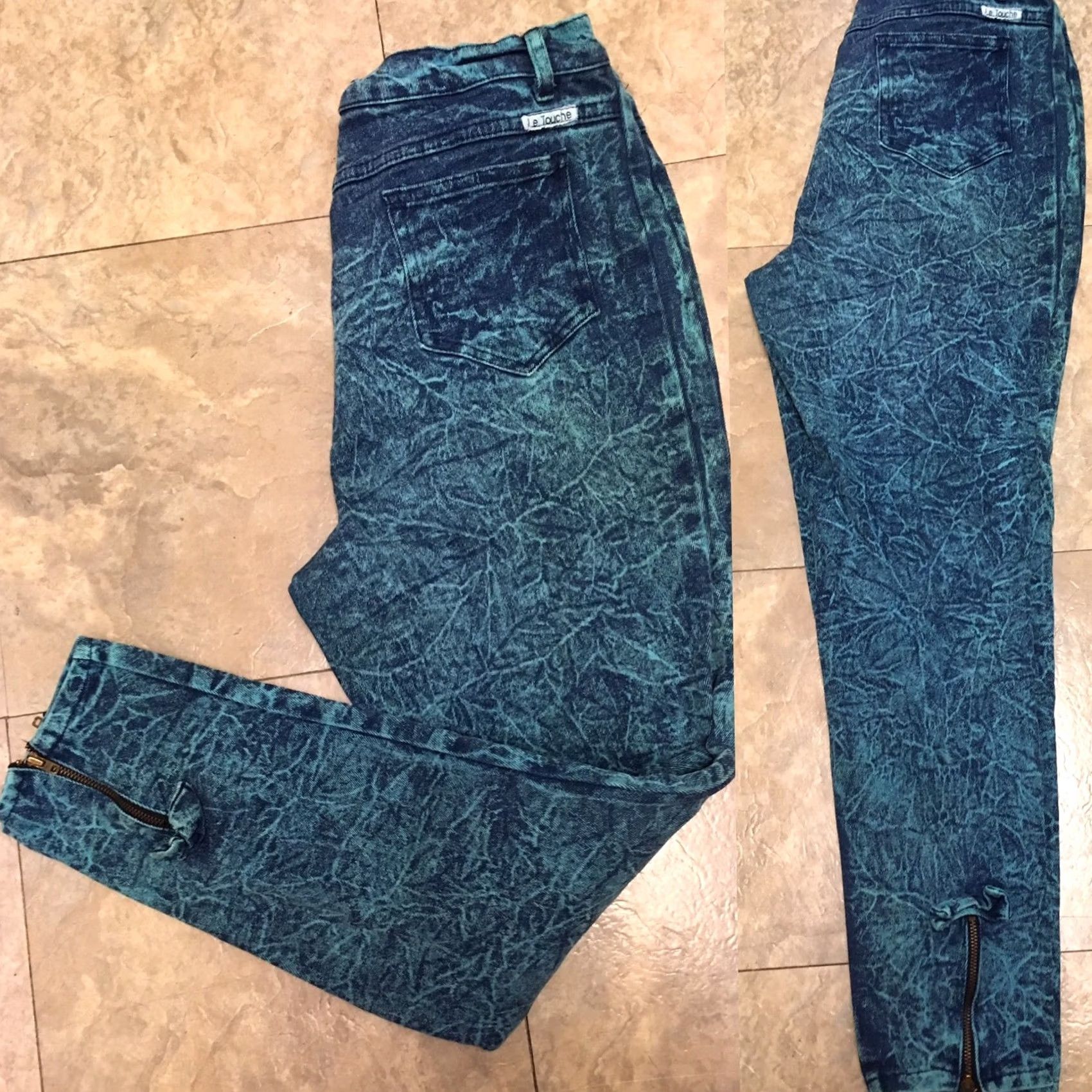 Vintage Le Touche Jeans Shirt? Size 38" / US 16 / IT 52 - 6 Thumbnail
