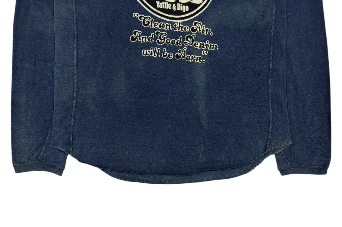 Pherrow's Storm Blue Pherrows Bros&Co Indigo Blue Sunfaded Sweatshirt Size US L / EU 52-54 / 3 - 4 Thumbnail