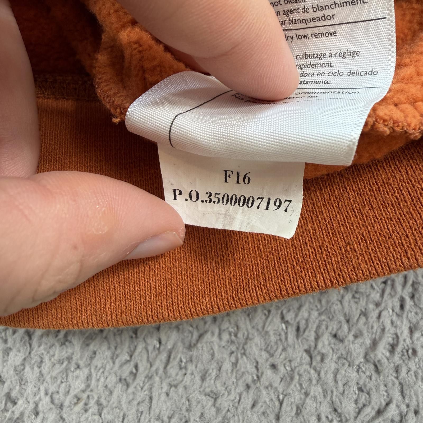 Carhartt Carhartt K288 Orange Pullover Hoodie Men L Original Fit Work Size US L / EU 52-54 / 3 - 9 Thumbnail