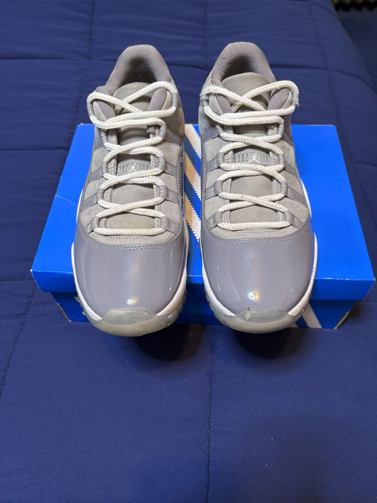 Jordan Brand Jordan 11 Retro Low Cool Grey 2018 Size 10 Size US 10 / EU 43 - 2 Thumbnail