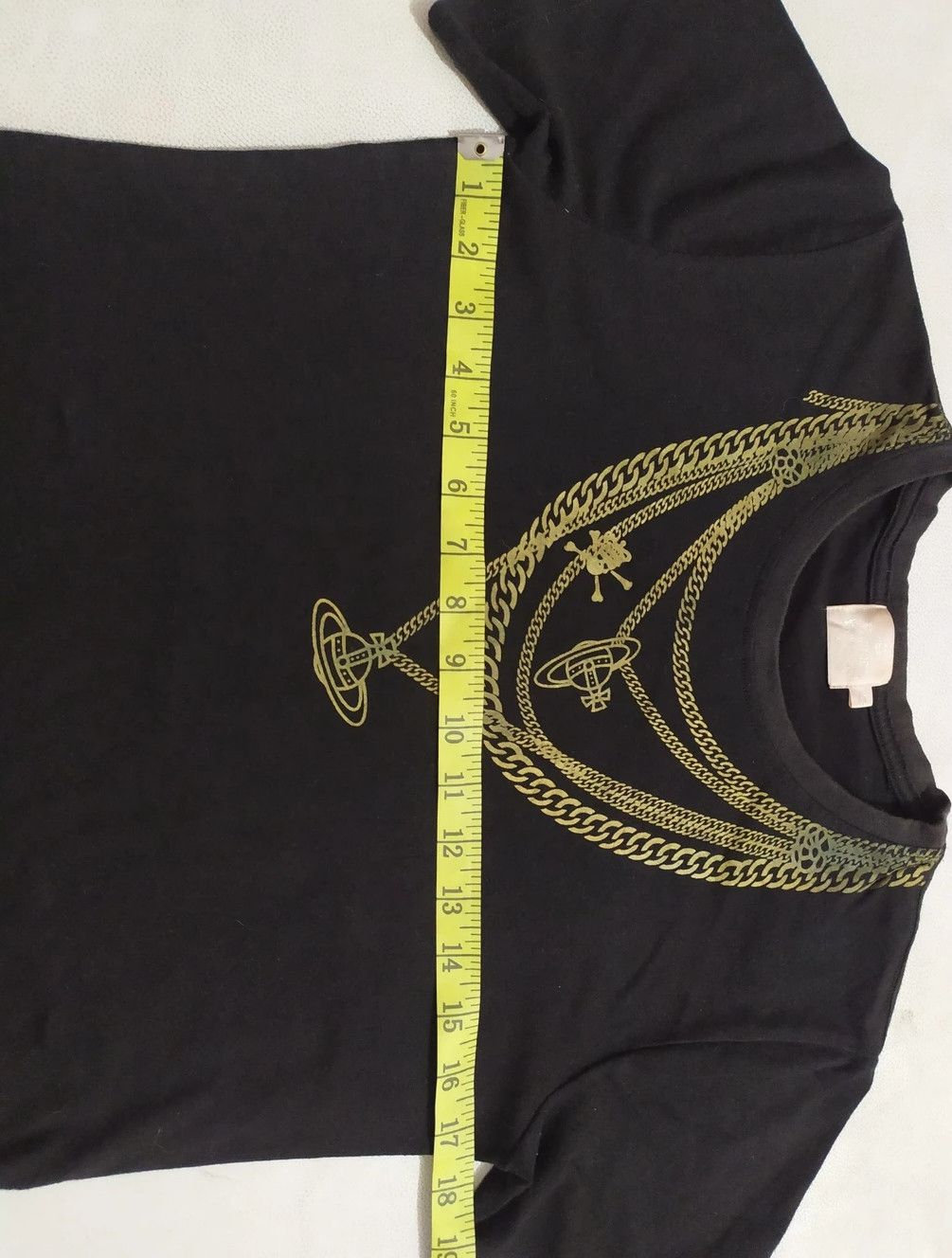 Vintage × Vivienne Westwood 🔥Vivienne Westwood Necklace Print Orb Logo Design Tshirt Size M / US 6-8 / IT 42-44 - 7 Thumbnail