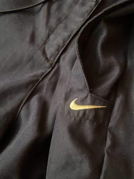 Nike Vintage 90's Nike Baggy Nylon Trackpants Y2K Drill Gorpcore | Grailed