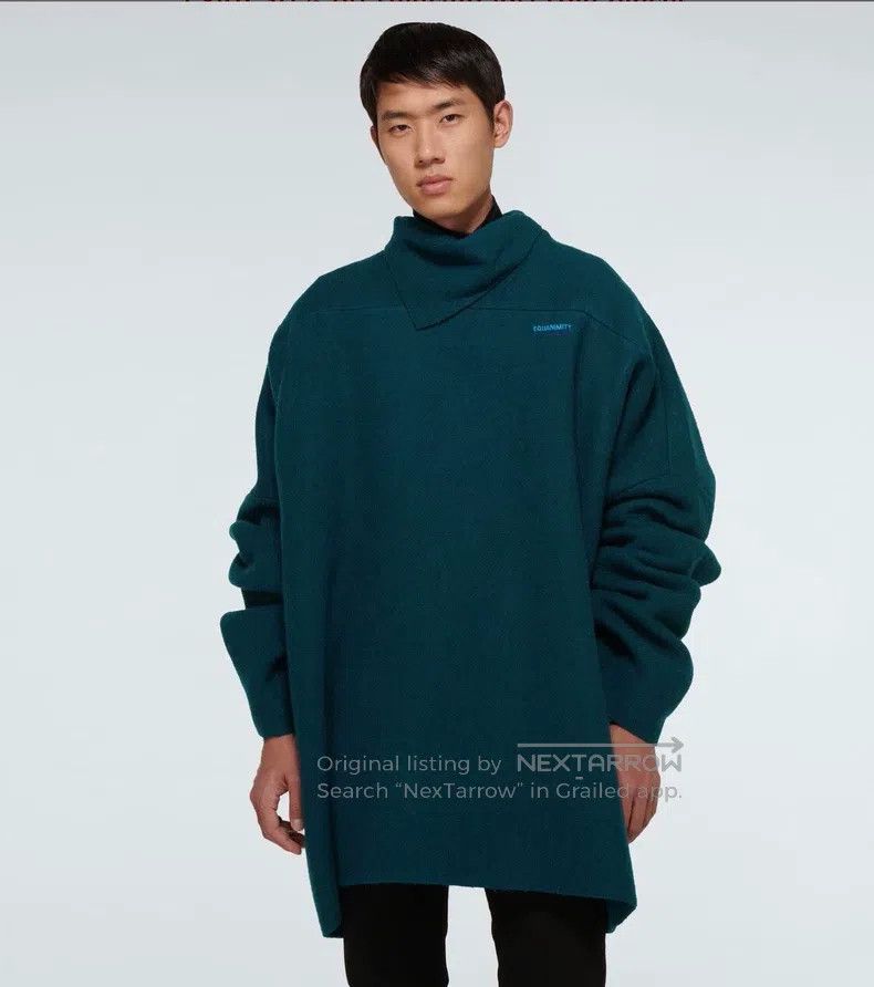 Raf Simons Raf Simons Oversized board-shaped woollen sweater Size US S / EU 44-46 / 1 - 7 Thumbnail