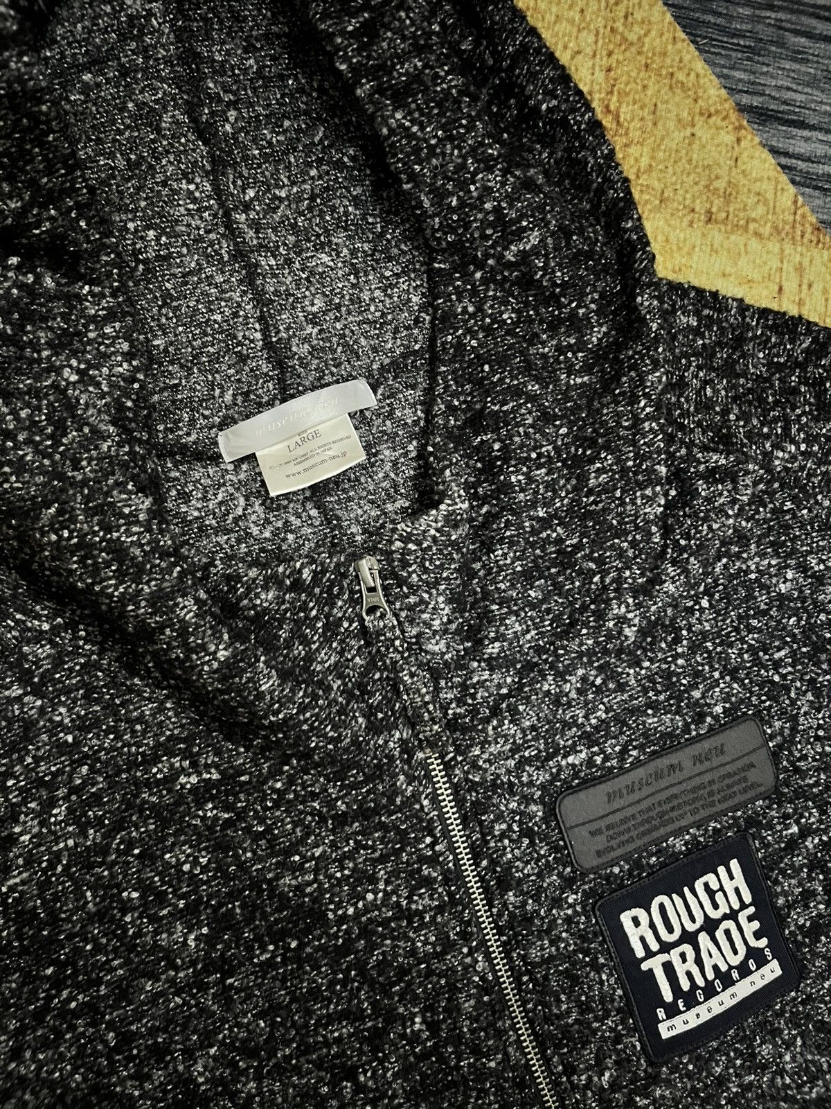Other 2000s museum neu rough records blended hoodies #H2 Size US L / EU 52-54 / 3 - 7 Thumbnail