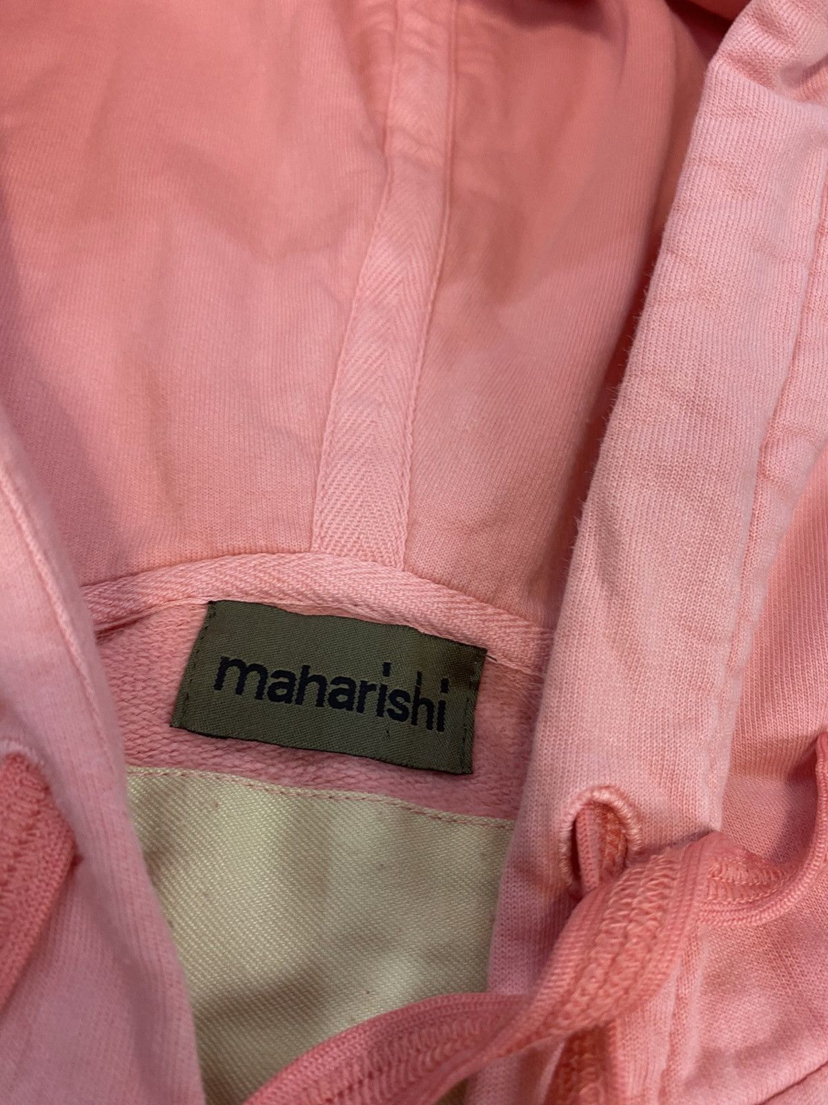 Maharishi MAHARISHI PINK ZIP UP HOODIE JACKET Size US XL / EU 56 / 4 - 5 Thumbnail
