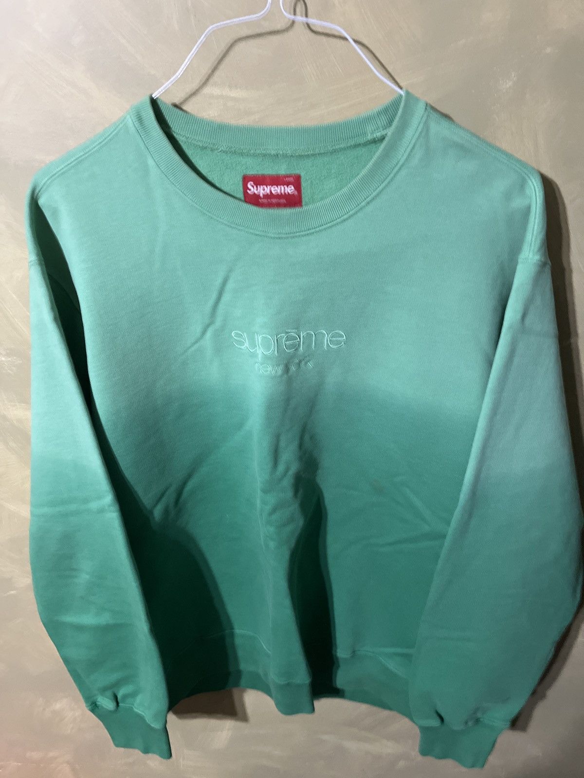 Supreme Supreme Dipped Crewneck Size US L / EU 52-54 / 3 - 2 Thumbnail