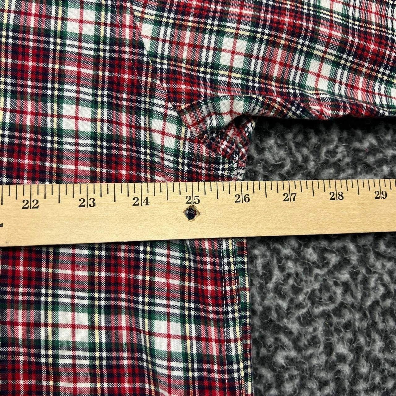 Tommy Hilfiger Tommy Hilfiger Button Down Shirt Men Plaid Cotton XL Size US XL / EU 56 / 4 - 3 Thumbnail