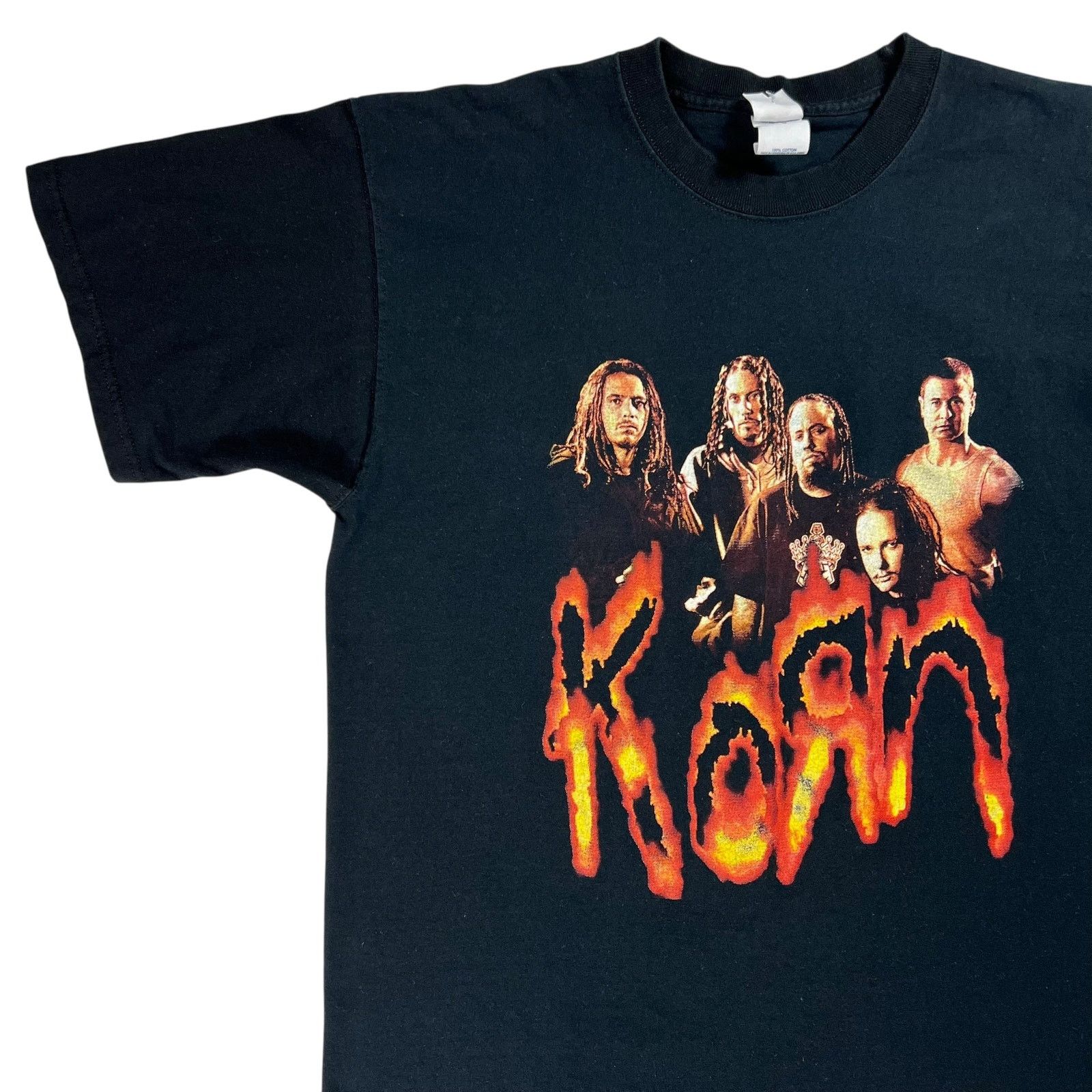 Band Tees × Fruit Of The Loom × Vintage Vintage 2002 Korn Pop Sux! Disturbed Trust Co. band tee (L) Size US L / EU 52-54 / 3 - 4 Thumbnail