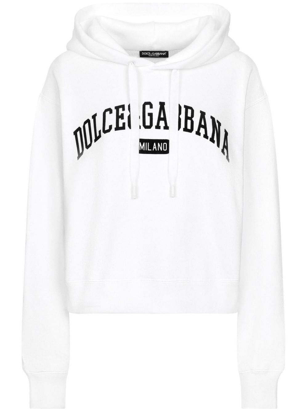 Dolce & Gabbana LOGO COTTON HOODIE Size S / US 4 / IT 40 - 1 Thumbnail