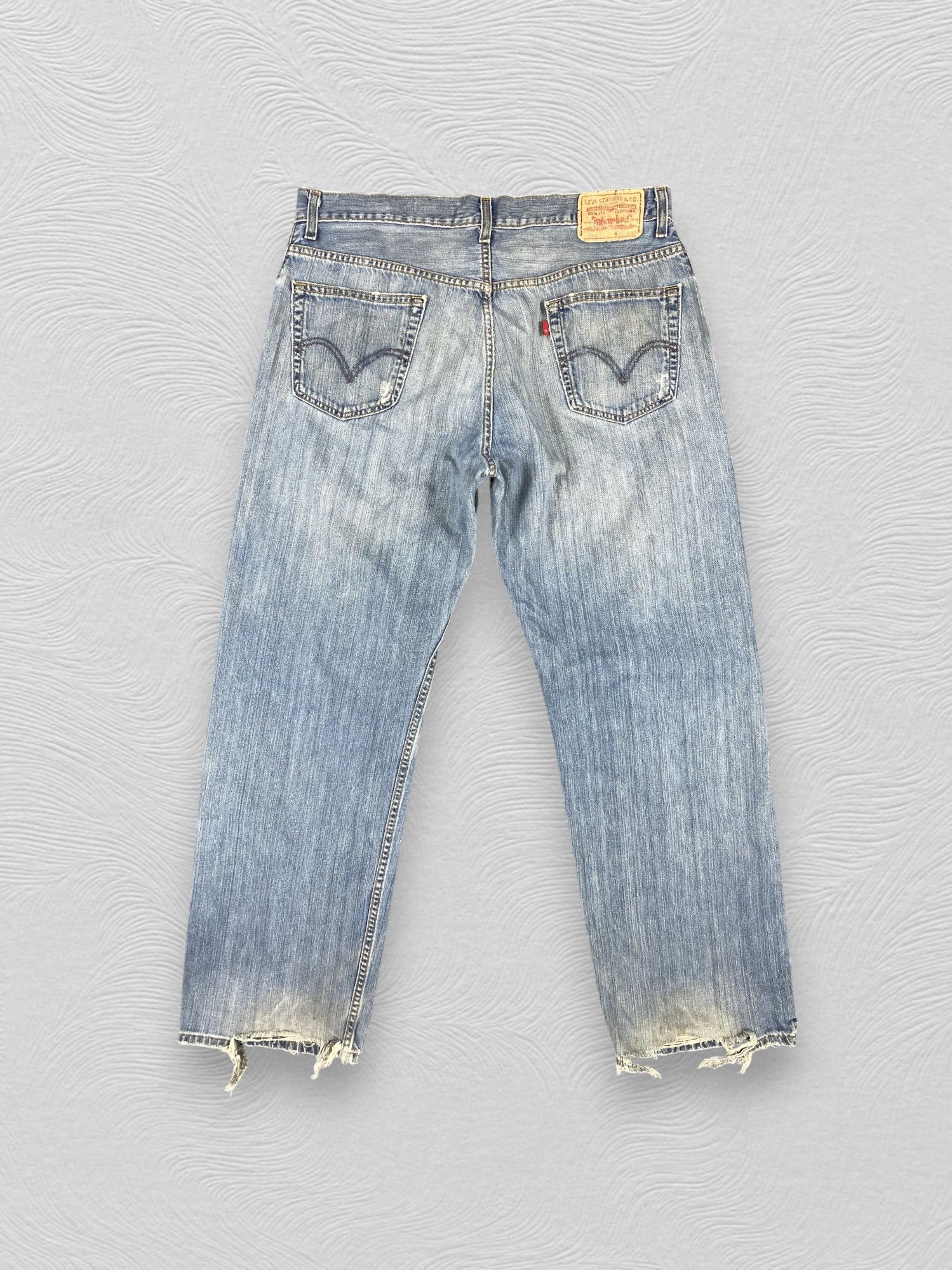 Levi's Faded Blue Vintage Levi's 559 Jeans 36x31.5 Denim -JN1411 Size US 36 / EU 52 - 2 Thumbnail