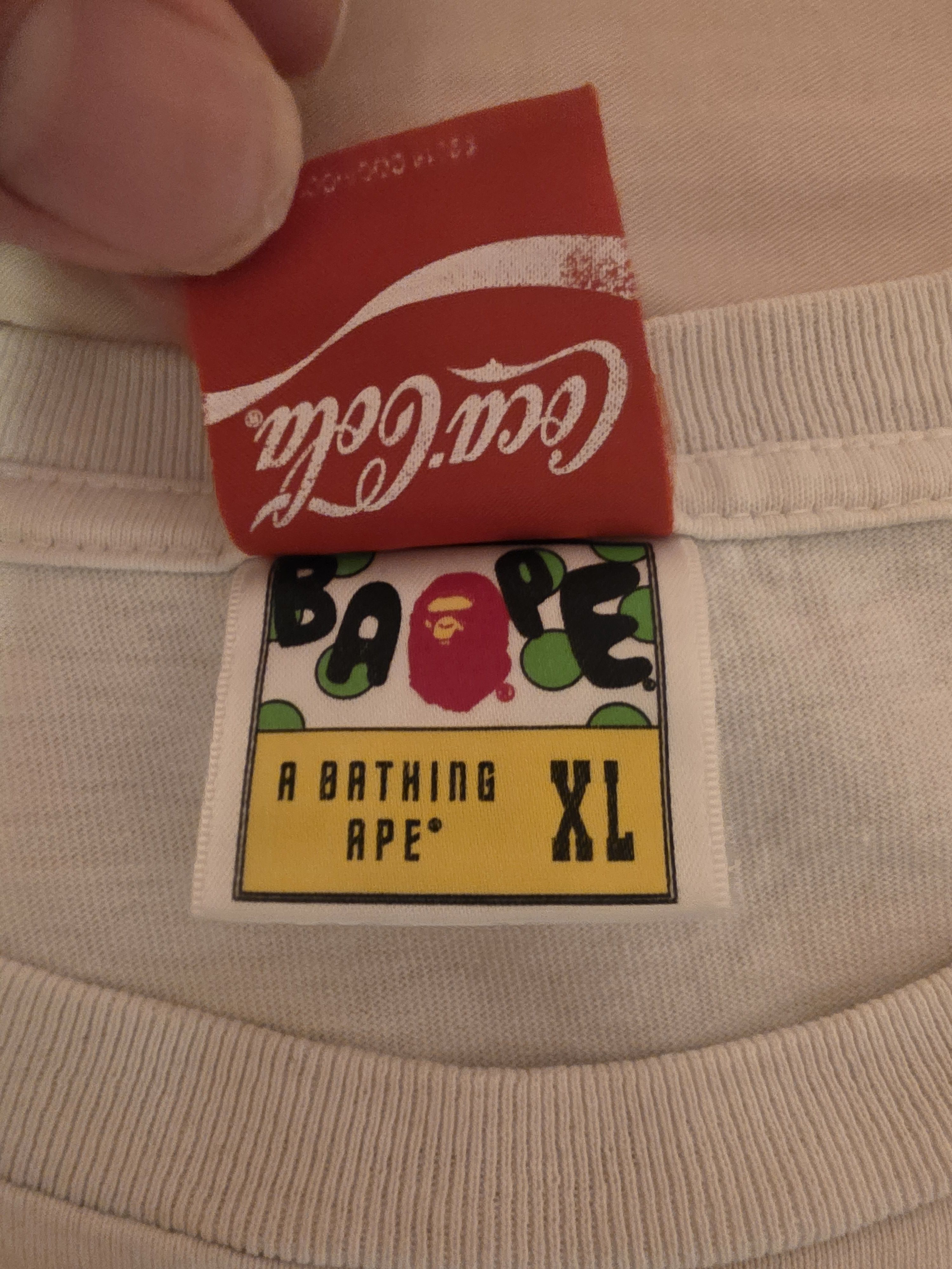 Bape Bape x coca cola Size US XL / EU 56 / 4 - 4 Thumbnail