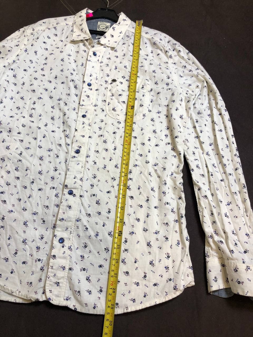 Diesel DIESEL FLOWER PRINT LONG SLEEVE SHIRT Size US L / EU 52-54 / 3 - 7 Thumbnail