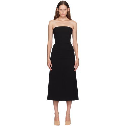 16Arlington o1mle1125 Noctula Midi Dress in Black Size M / US 6-8 / IT 42-44 - 2 Thumbnail