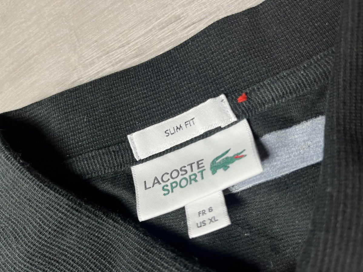 Lacoste Lacoste sport long sleeve slim fit size XLarge Size US XL / EU 56 / 4 - 4 Thumbnail