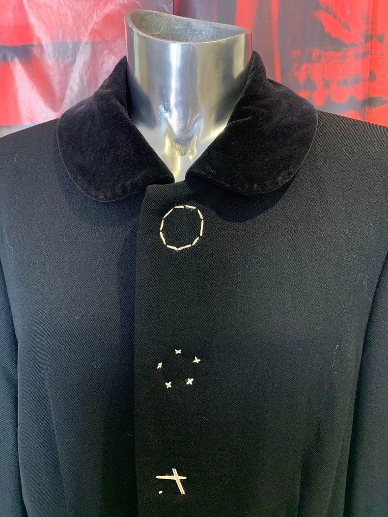 Comme des Garcons Comme Des Garcons Cute black stitched button jacket Size S / US 4 / IT 40 - 5 Thumbnail