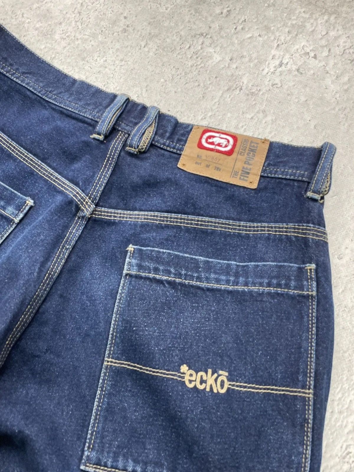 Ecko Unltd. Wide leg baggy cargo skater Ecko UNLTD jeans pants Size US 32 / EU 48 - 12 Thumbnail