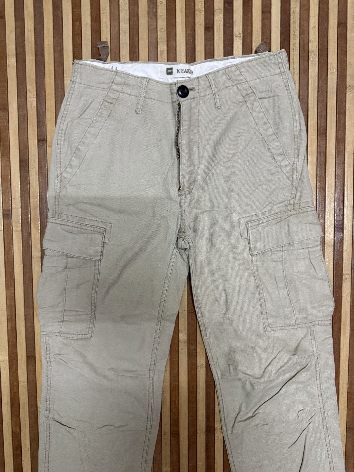 Gap GAP Khakis Cargo Pants / Multipocket / Streetwear W28X31 Size US 28 / EU 44 - 2 Thumbnail