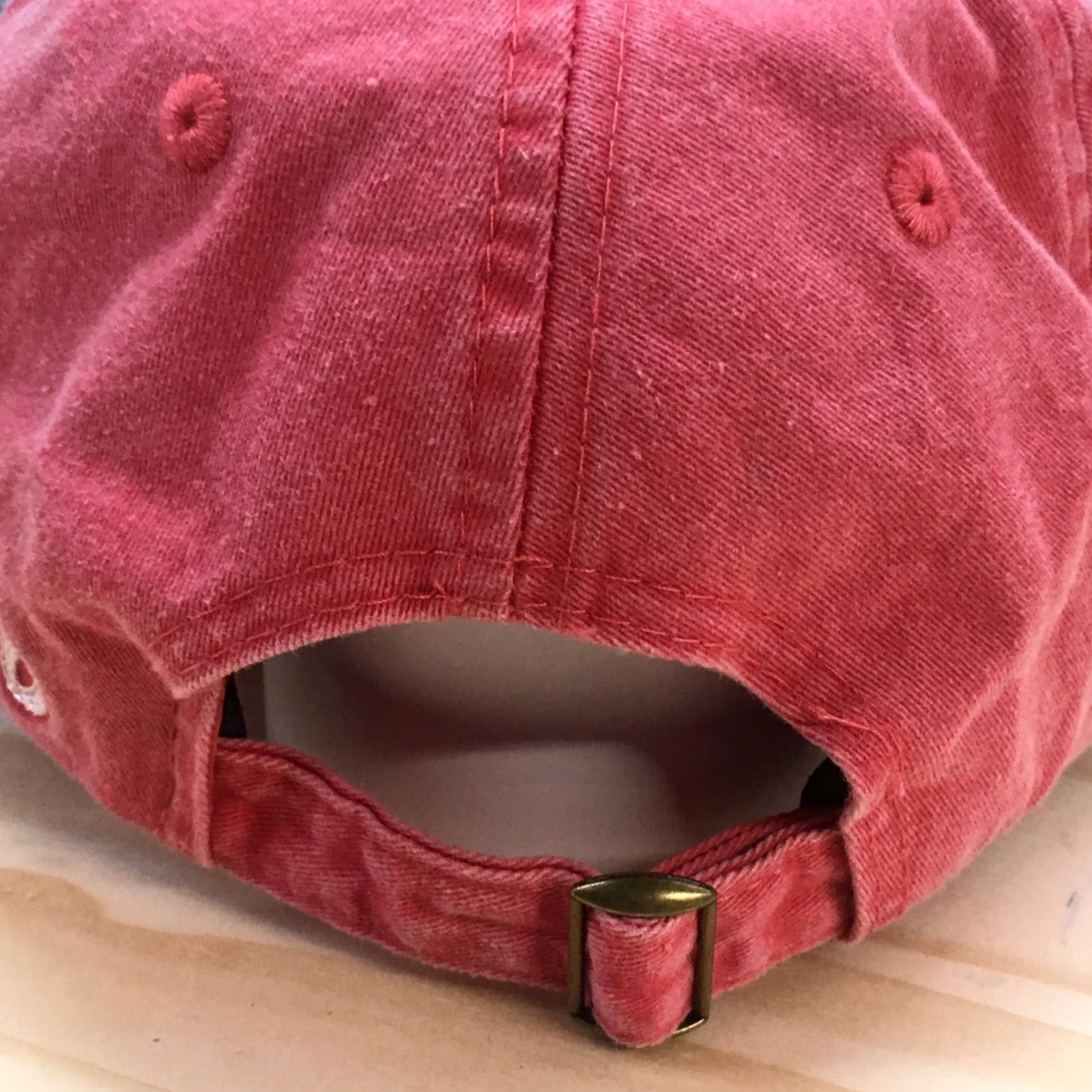 Logo 7 America 76 Baseball Cap Hat Mens Red OS Adjustable Curved Brim Embroidered Logo Size ONE SIZE - 7 Thumbnail