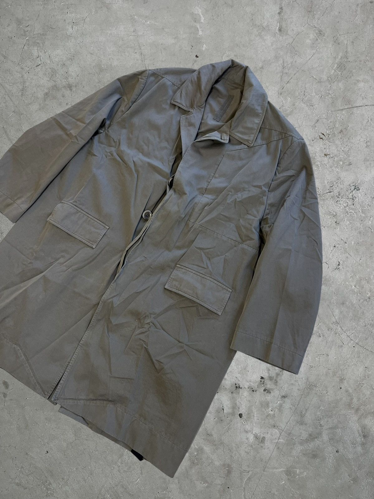 Rick Owens Rick Owens Trench Coat Size US L / EU 52-54 / 3 - 6 Thumbnail