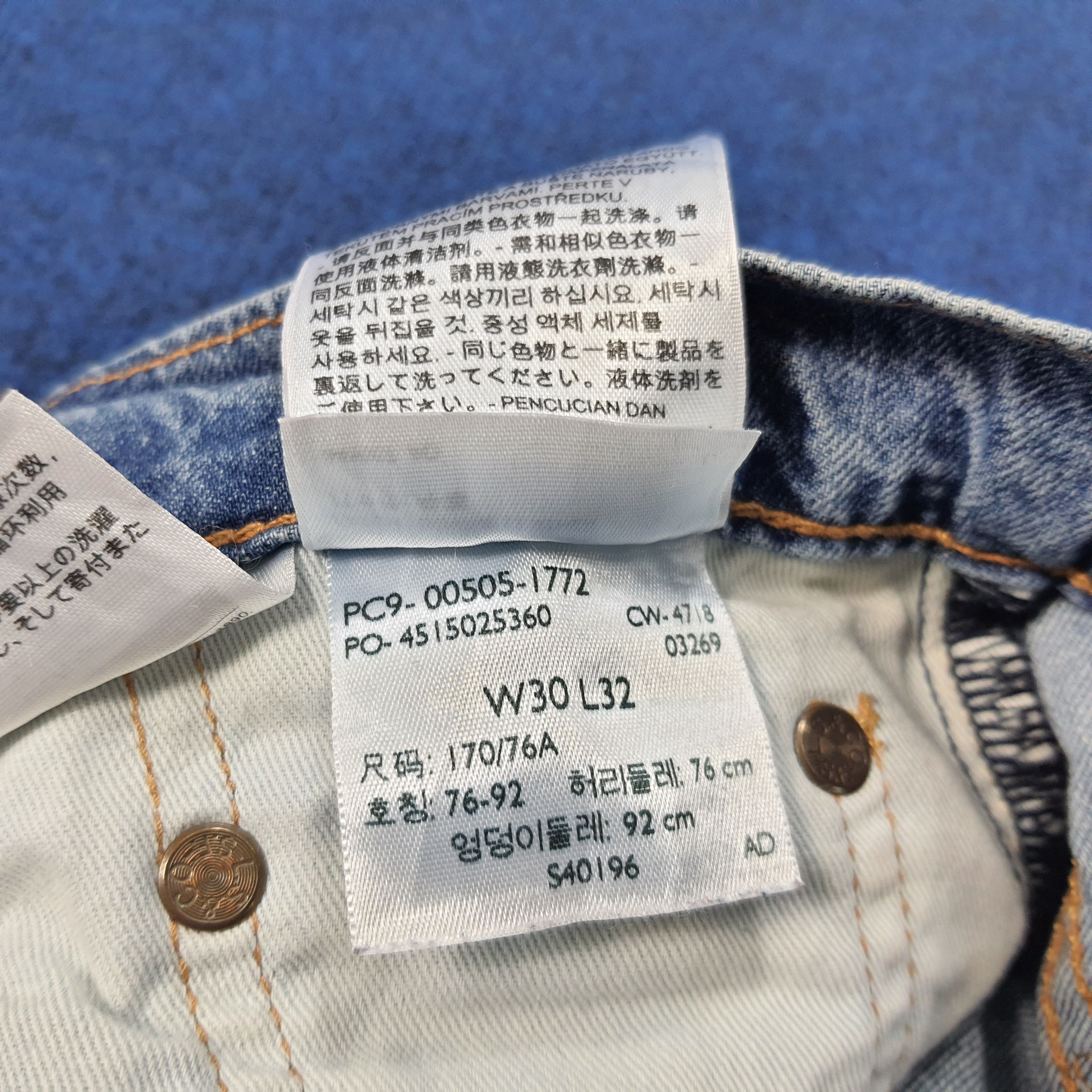Levi's × Levi's Vintage Clothing × Vintage Vintage Levi's Premium San Francisco Distressed Jeans Size US 30 / EU 46 - 13 Thumbnail