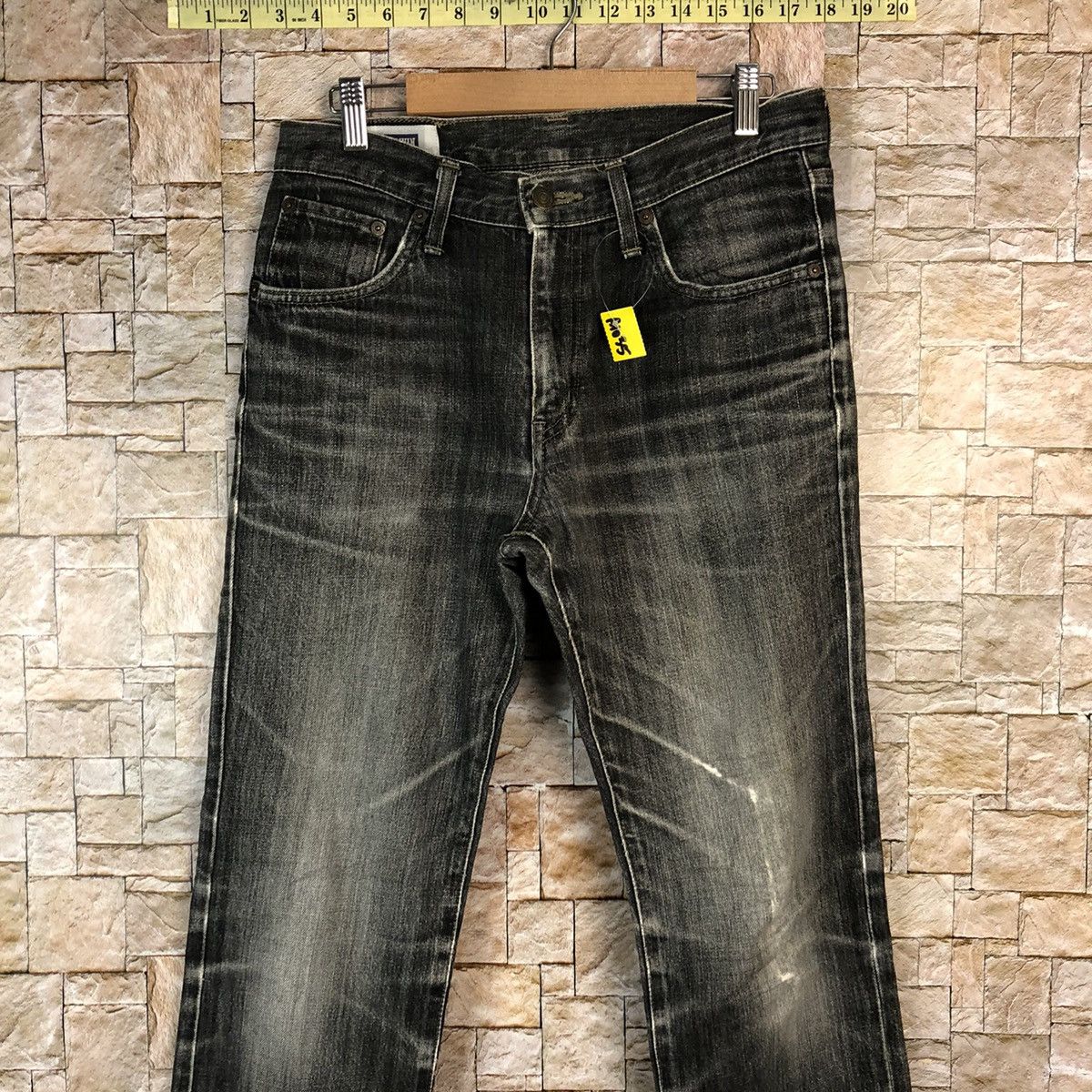 Edwin Edwin Black ripped distressed Denim Pants #A1035 Size US 29 - 5 Thumbnail