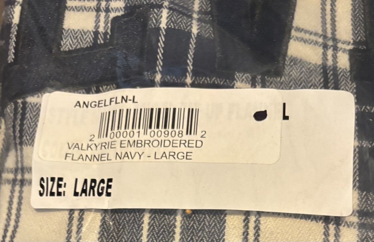 Revenge VALKYRIE EMBROIDERED FLANNEL NAVY Size US L / EU 52-54 / 3 - 5 Thumbnail